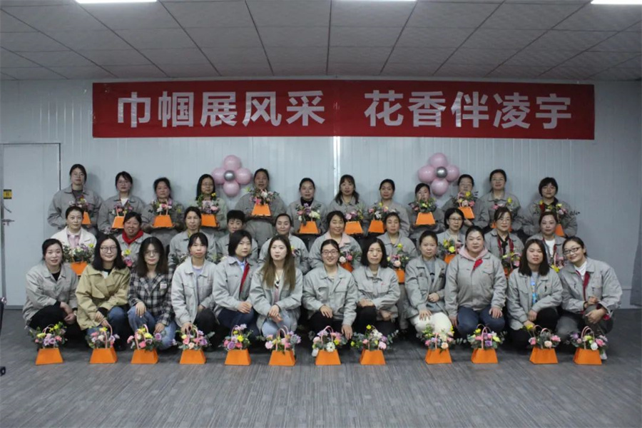 玫瑰亦鏗鏘，凌宇女工有力量！